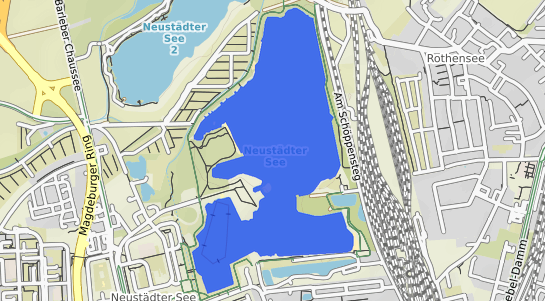 Bodenrichtwertkarte Magdeburg Neustädter See